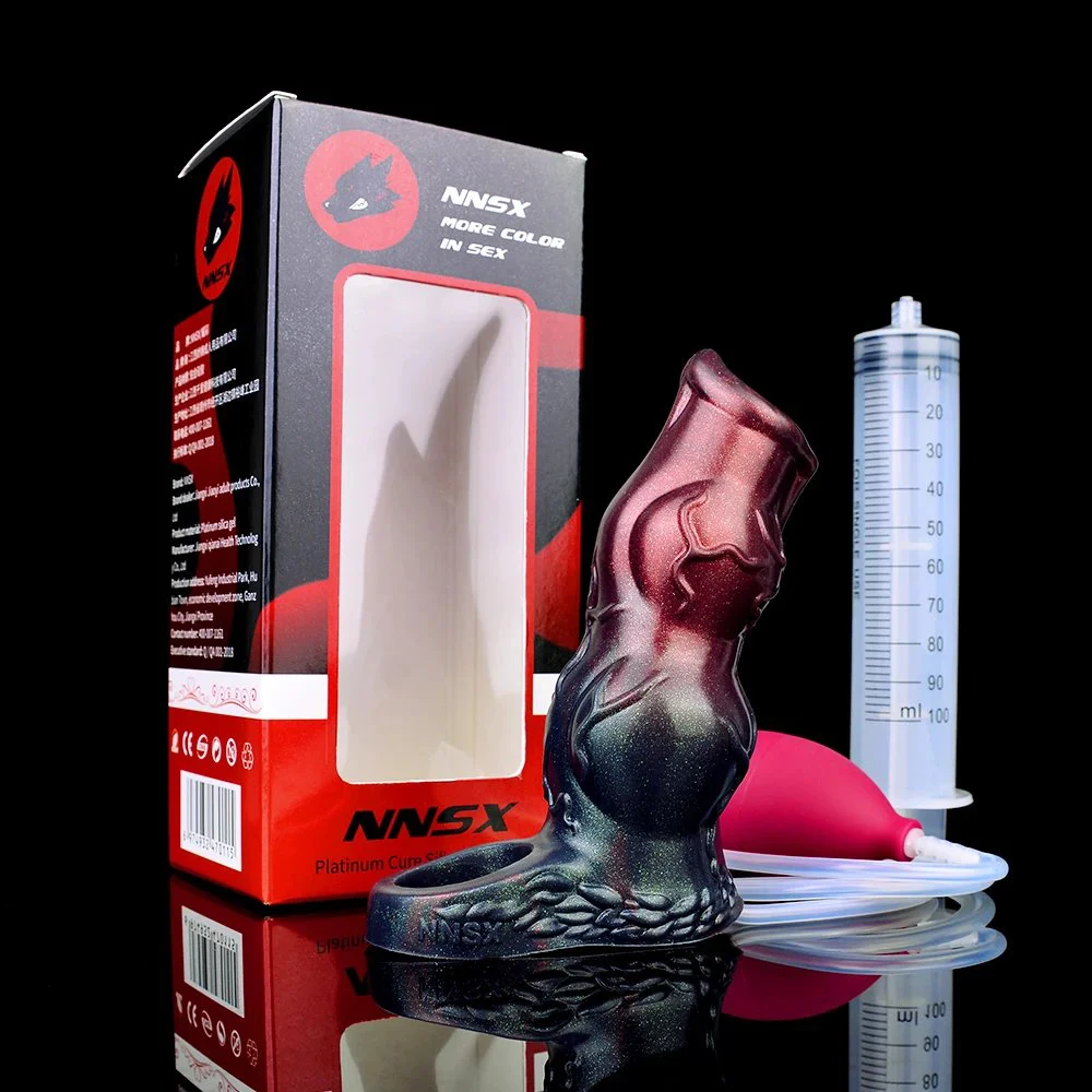Big Knot Penis Extender Sleeve Squirting Ejaculating Sleeve Cock Ring Delay Ejaculation Penis Enlargement Sex Toys for Men