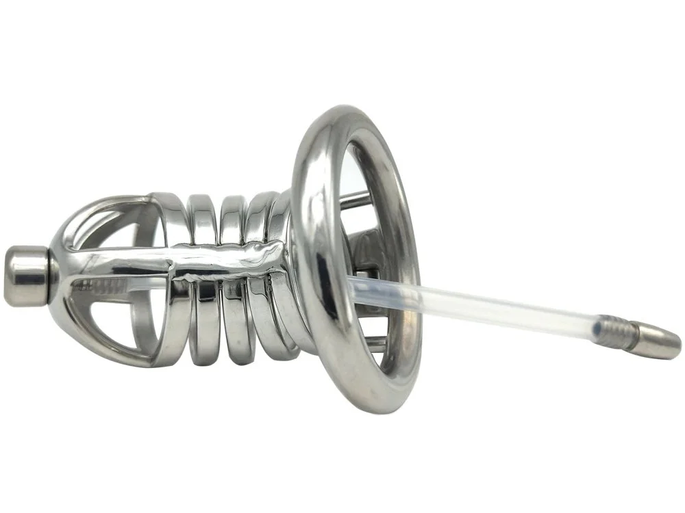 12A Men's Stainless Steel Chastity Locks Alternative Toys Adult Sex Toys, Bird Cage Jj Cage Control Device Male Chastity Be