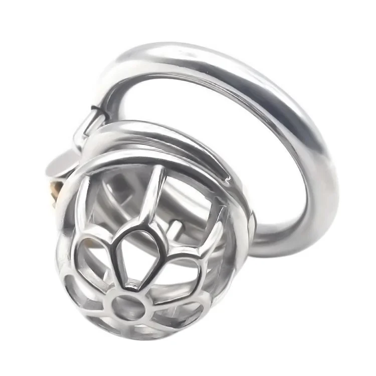 Stainless Steel Chastity Devices Cock Cage Penis Lock Cage for Men