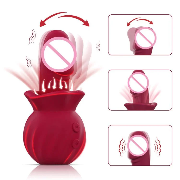 2 In1 Breast Nipple Sucking Sex Toys Dildo Vibrator for Women