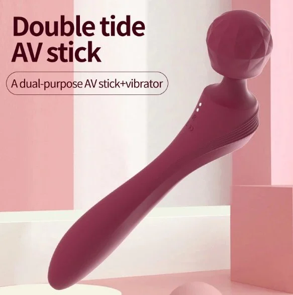 12 Frequency Heated G-Spot AV Vibrator Personal Wand Massagers Adult Sex Toys for Women