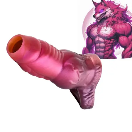 Elastic Penis Extension Sleeve Reusable Soft Delayed Ejaculation Condoms Half Penis Enlargement Sleeve Adult Sex Toys for Men