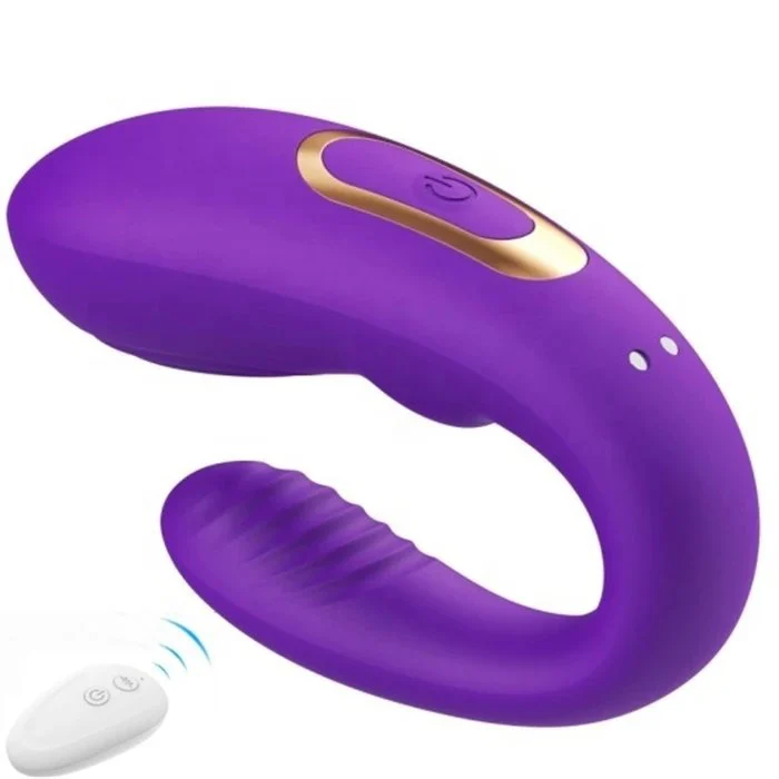 10-Mode Swan Sucking Swan Vibrator G-Spot and Clit Stimulating Metal Finger Dildo Rose Vibrator for Couples