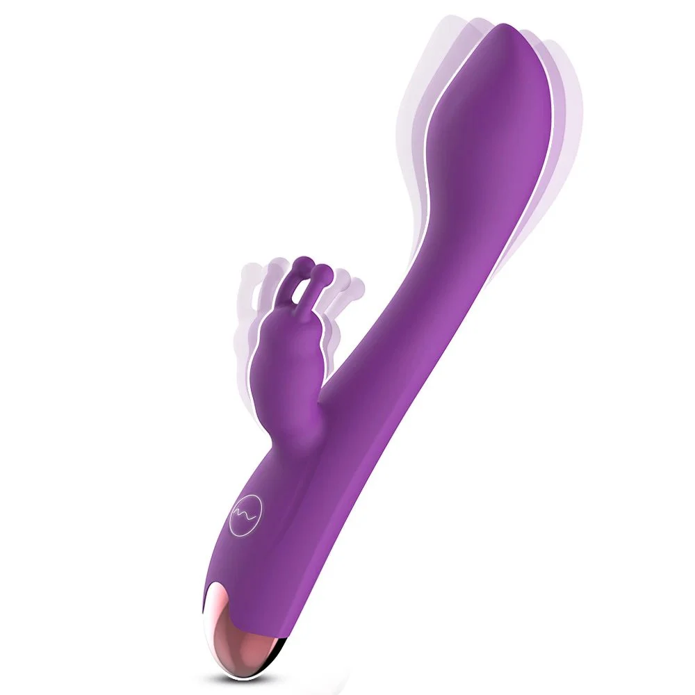 10 Modes Rechargeable Double Motors Woman Masturbation Rabbit Ears Vibrator Sex Toy