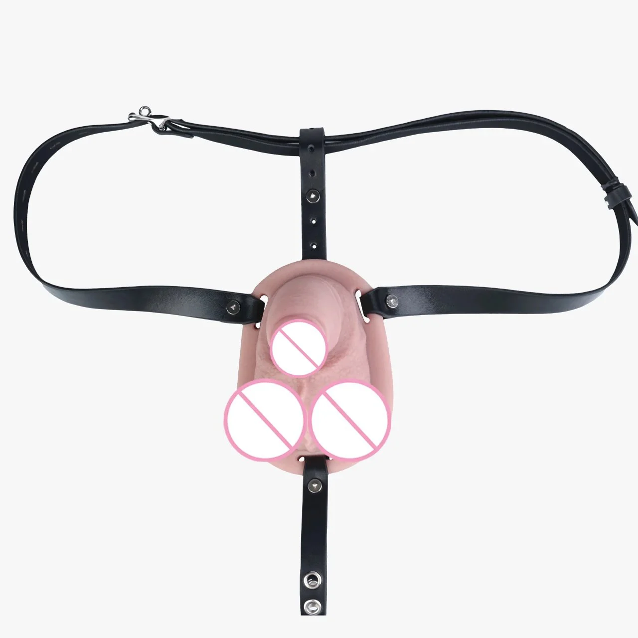 Chastity Belt Strap-On Dildo Pants Realistic Penis Sleeves Silicone Wearables Cock Cages Restraint Sex Toys for Male Pleasure
