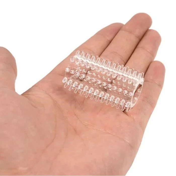Cheap Non-Latex Waterproof Finger Sleeve Sex Toy for Men Women Adult