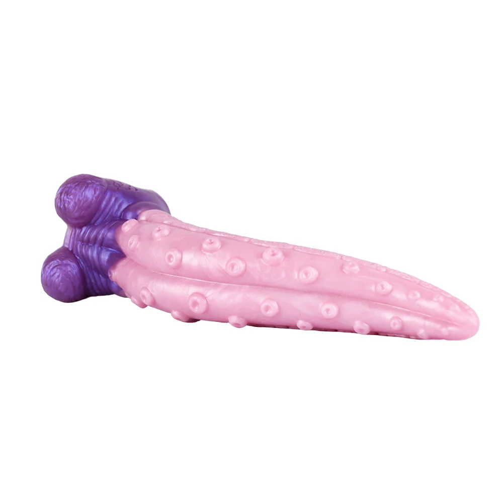 11 Inch Thick Monster Fantasy Dildo Pink Silicone Dildos with Suction Cup for G Spot Anal Adult Sex Toys Games for Women Men Couples