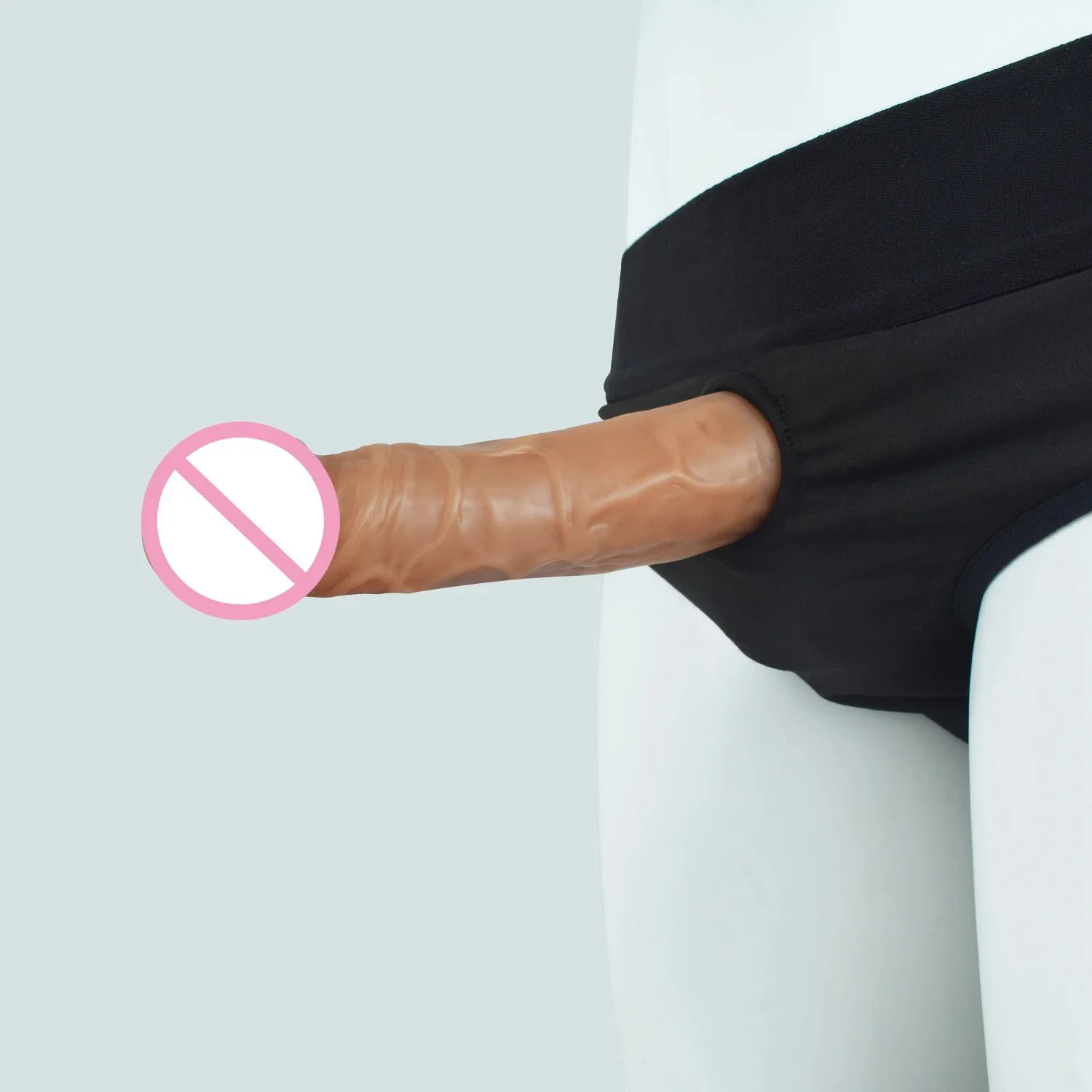 6.77 Inch Realistic Small Massage Penis Artificial Wearable Dildo Chastity Belt Sex to Toy for Women