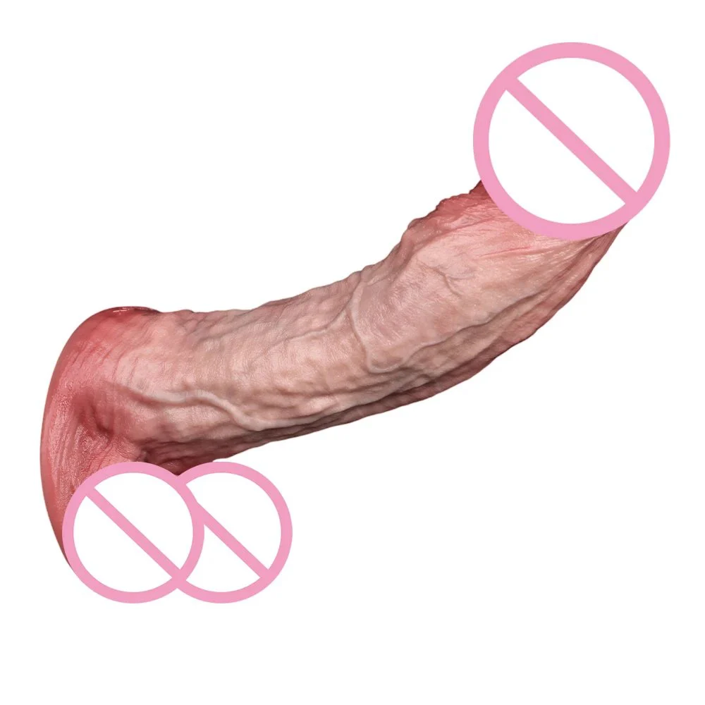 549g Super Soft Realistic Dual-Layer Silicone Dildos Sex Toys for Women Man Anal Plug G-Spot Masturbation Adult Pleasure Orgsm