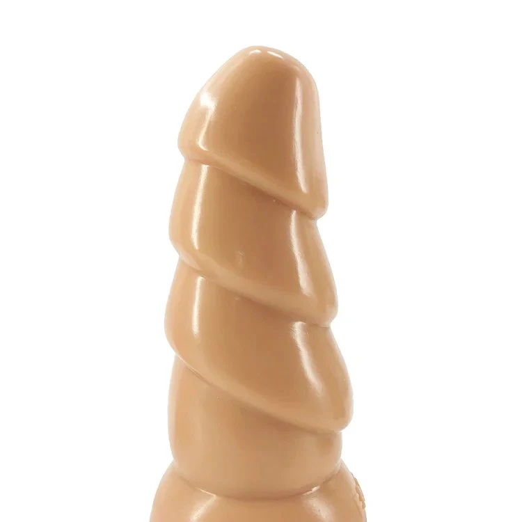 18cm 7 6.4cm Big Silicone Dildo Realistic Anal Butt Plug Huge Mushroom Shape Flesh Adult Sex Toys Silicone for Lesbian Sex