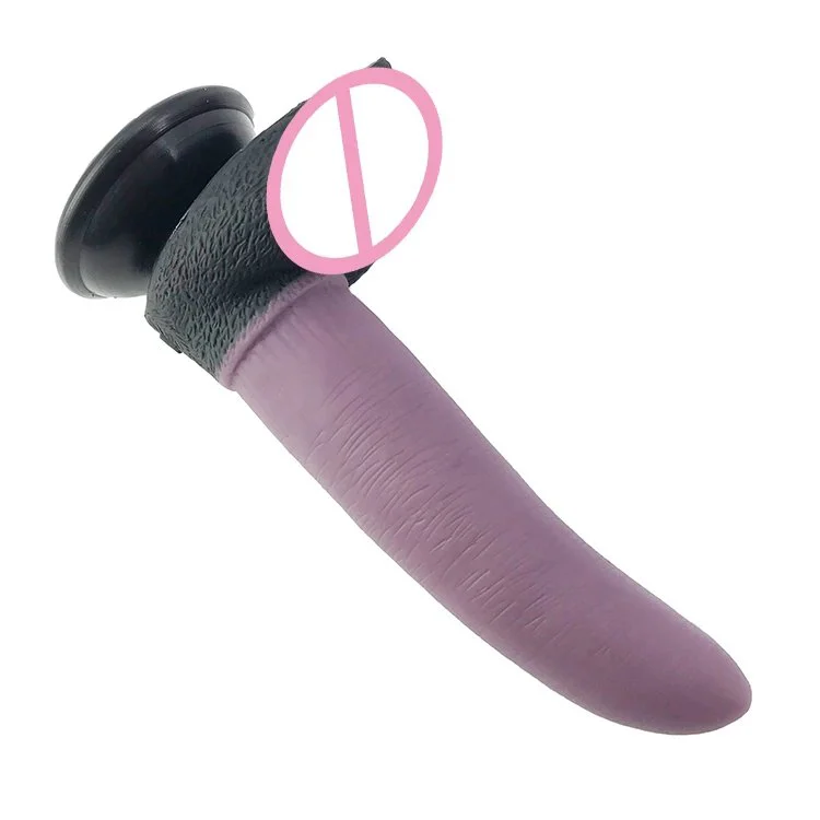 20cm 7.87 4cm Soft Flexible Realistic Lifelike Artificial Dildo Anal Butt Plug Silicone Kangaroo Animal Dildo for Women