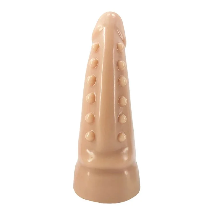 21.8cm 8.6 6.5cm Flexible Adult Sex Toys Realistic Anal Plug Large Butt Plug Silicone Huge Dildo for Women with Bumpy Dot