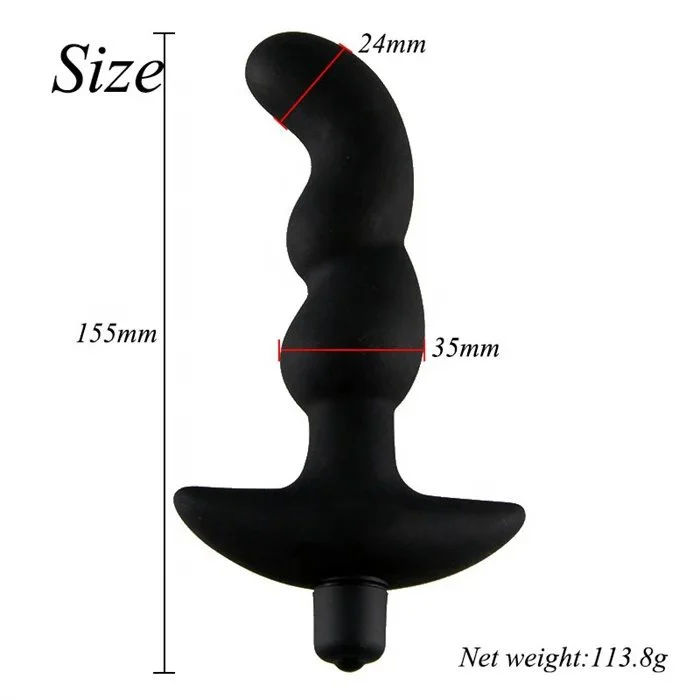 10 Speeds Twisted Anal Plug Adult Men's Silicone Sex Toy for Women's G-Spot Stimulating