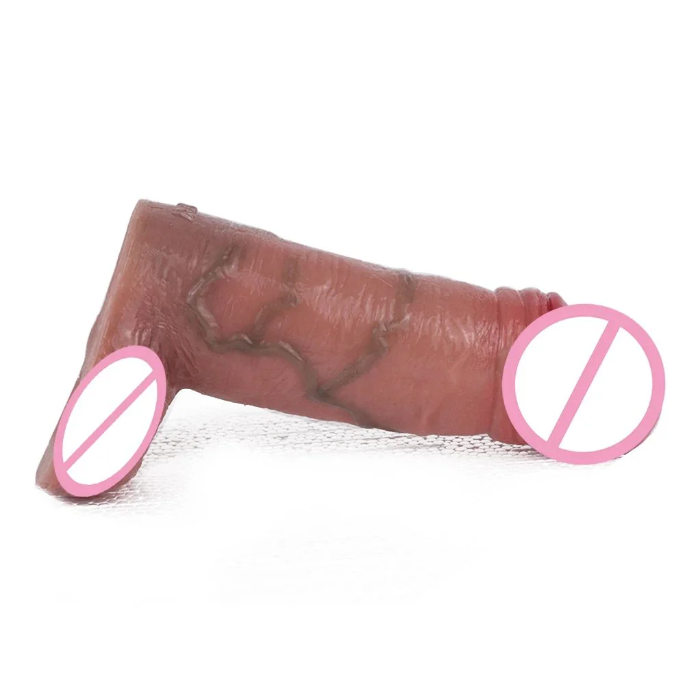 5.31inch Penis Sleeve Half Penis Enlargement Sleeve Delay Ejaculation Condoms for Men