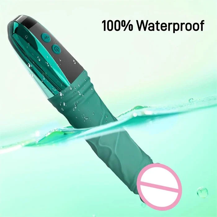 10-Frequency USB-Powered Female Vibrating Dildo G Spot Stimulator Sex Toys for Women Sex Products