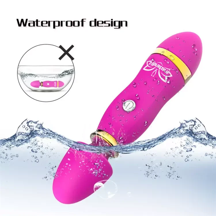 12 Frequency Female Masturbation Mini Vibrator AV Wand Massager Vibrator Sex Toys for Women