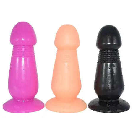 8 Total 7 Insertable 7cm Big Anal Butt Plug Prostate Massager Large Sex Toys Mushroom Head Screw Ribbed Huge Anal Toys