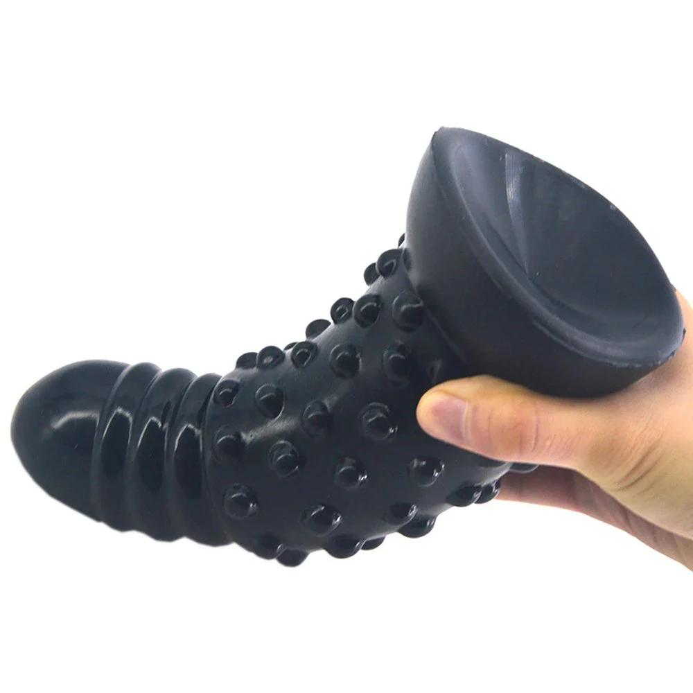 18cm 6.8cm Dotted Anal Plug Simulation Thick Butt g Spot Massager Butt Plug Sex Toys Anal for Women