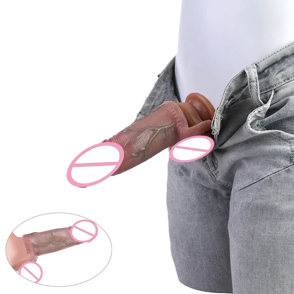 Cock Ring Penis Sleeve Penis Enlargement Delay Ejaculation Penis Ring Erotic Sex Toy for Men Sex Shop Reusable Condom