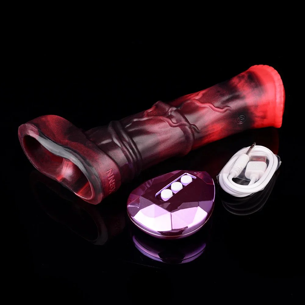 Fantasy Penis Sleeve with Extender and Enlarger Enhancing Erection Dildo Sleeve for Men Sex Bondage