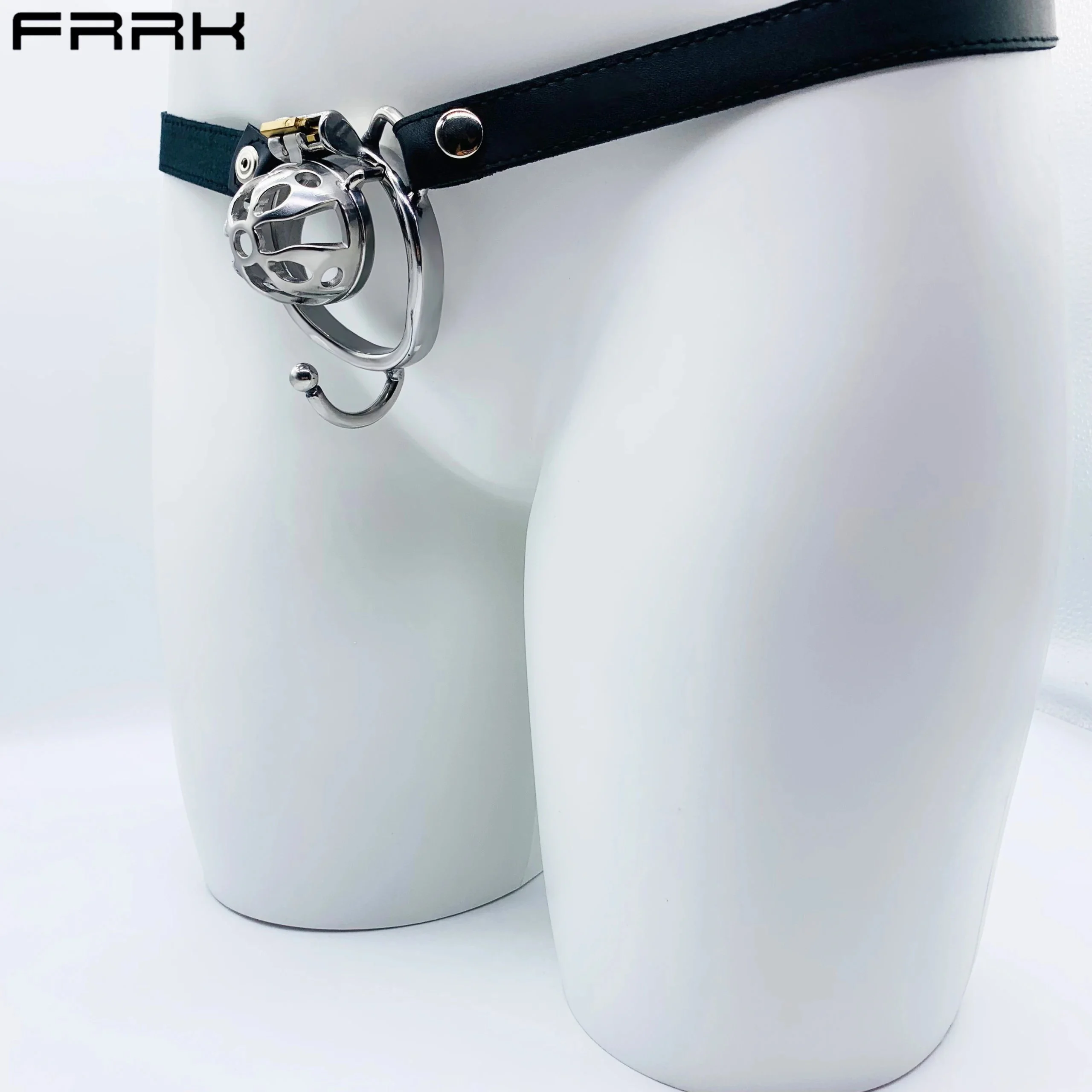 31 Strap on Penis Cage Aluminum Alloy Chastity Lock Male Chastity Device for Man
