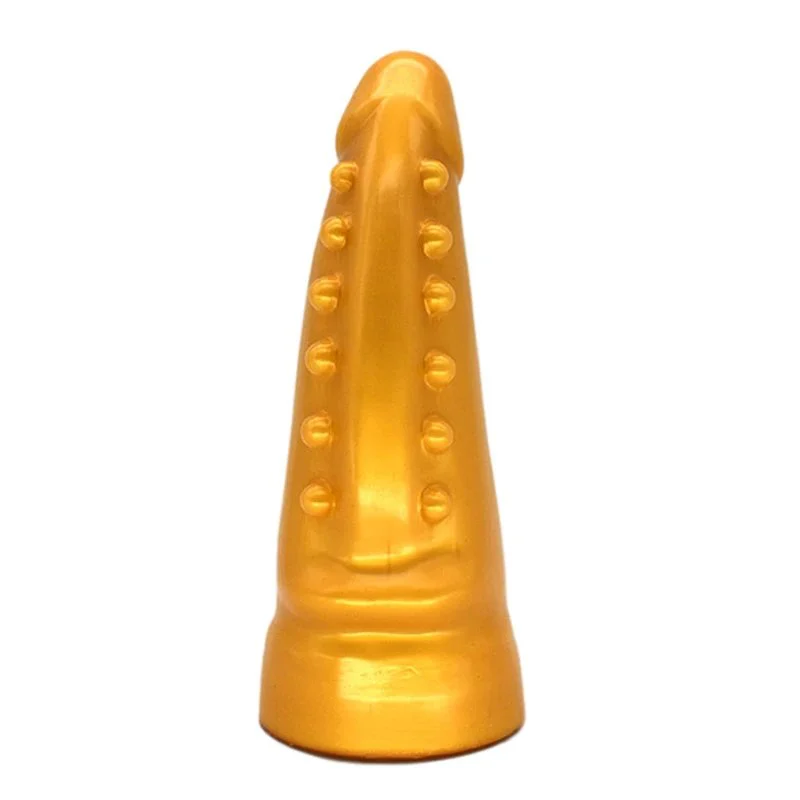 21.8cm 8.6 6.5cm Flexible Adult Sex Toys Realistic Anal Plug Large Butt Plug Silicone Huge Dildo for Women with Bumpy Dot