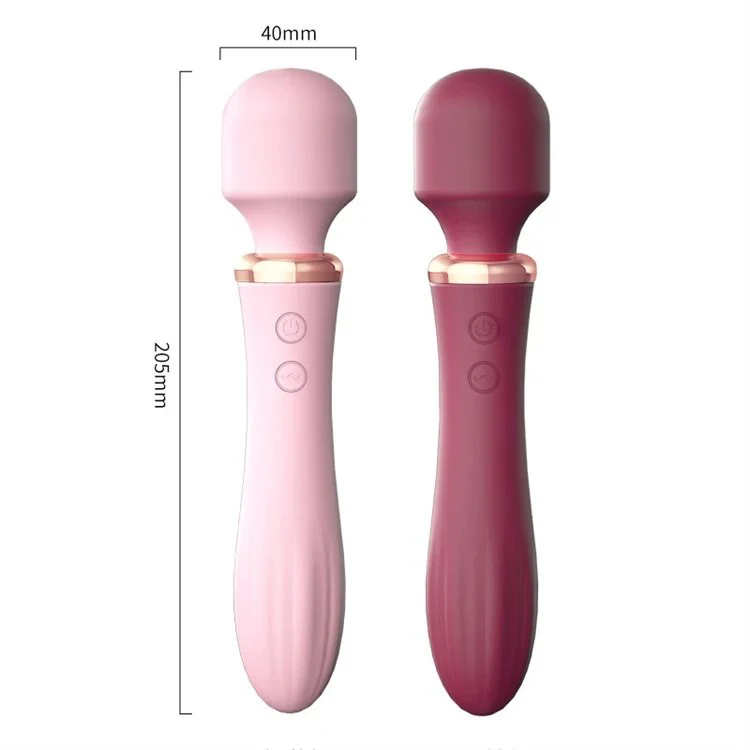 10 Speed AV Wand Massager Toys With Double Motor Heating Lilo Sex Vibrator for Women