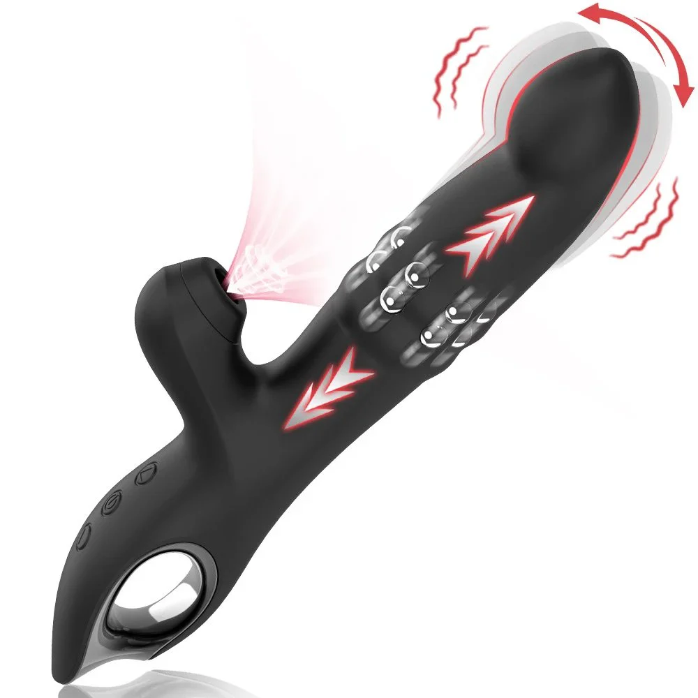 10 Frequency New Arrival AV Wand Clitoris Stimulator Swing Sucking G Spot Rabbit Vibrator Sex Toys for Women