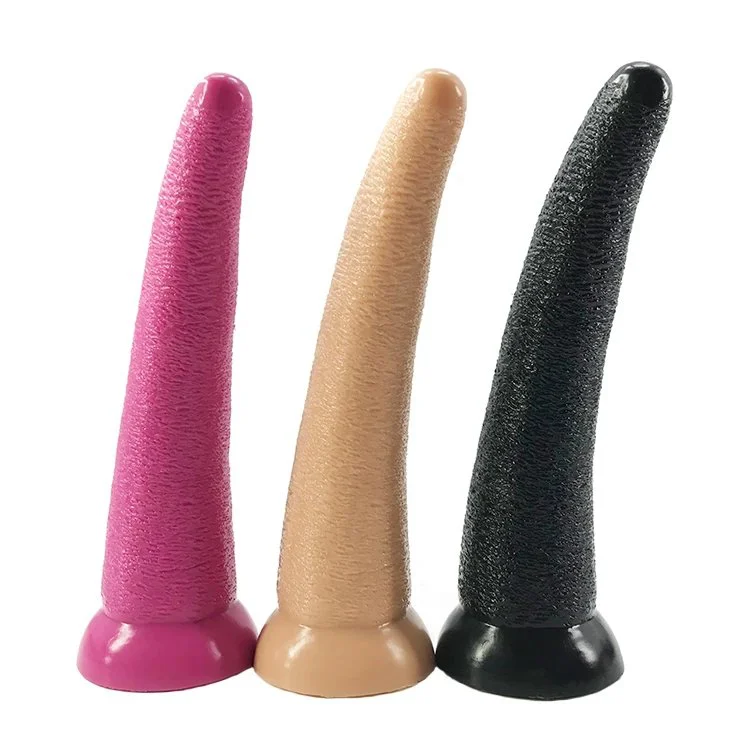 26cm 10.23 4.3cm Long Safe Silicone Dildo Big Anal Toys Realistic Butt Plug Elephant Nose Shape Animal Dildo for Couples