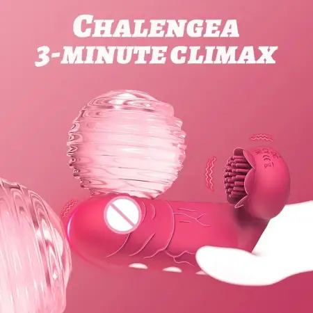 10 Modes Clitoral Stimulation G Spot Massage Dildo Shaped Finger Sleeve Vibrator With Brush