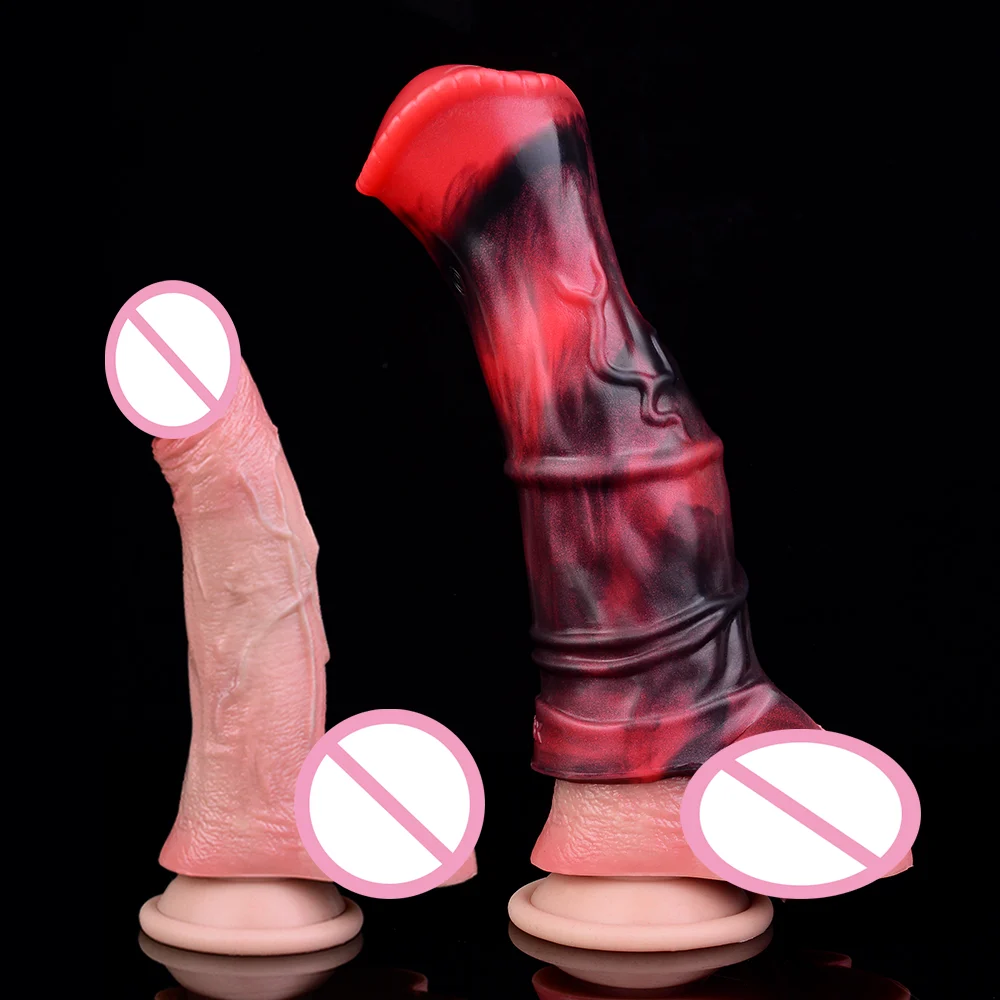 Fantasy Penis Sleeve with Extender and Enlarger Enhancing Erection Dildo Sleeve for Men Sex Bondage