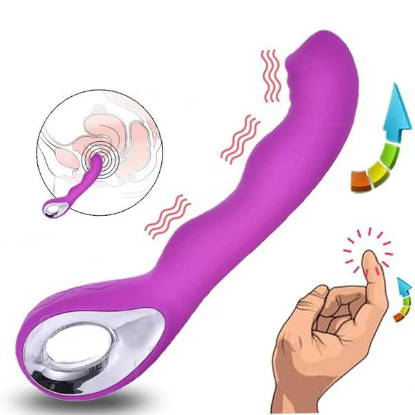 10 Modes G Spot Finger Vibrator AV Wand Massager Dildo Vibrator Sex Toys for Woman