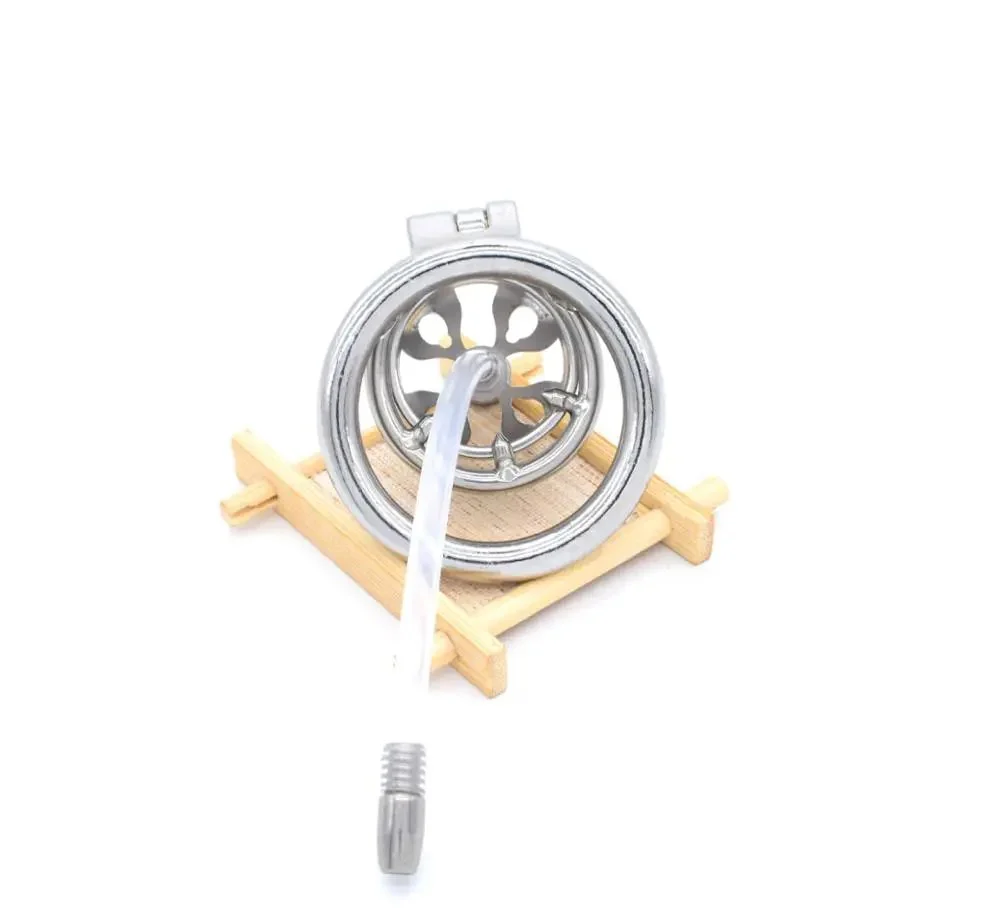 5.4cm Stainless Steel Male Chastity Cages Device Lock Penis Restraint Chastity Cage with Keyholder for Man Sex Toy
