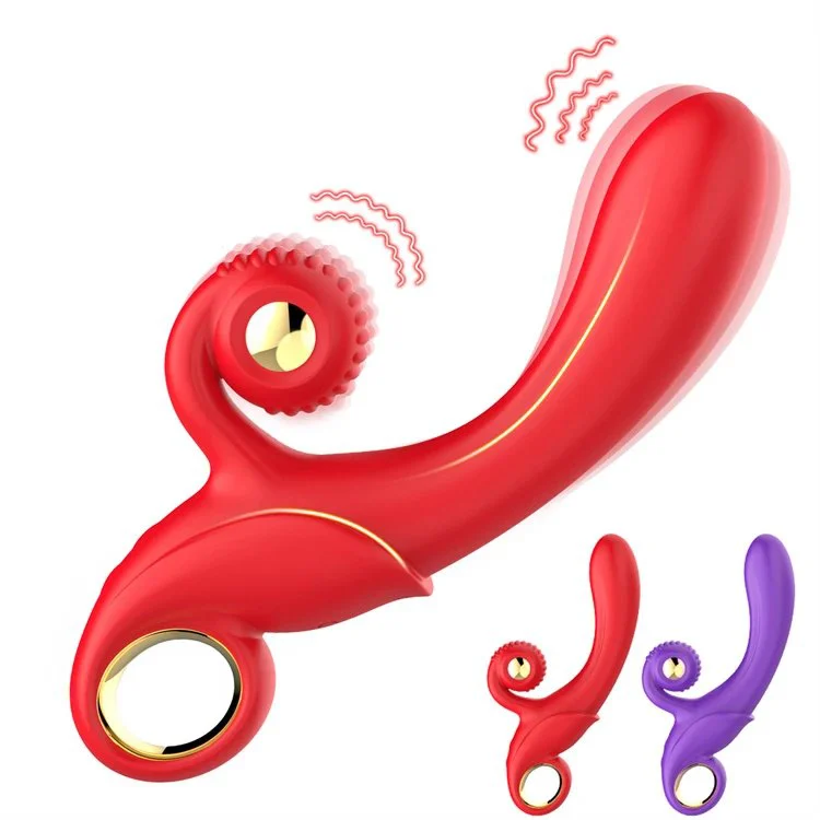10 Frequency G Spot Vibrator for Women Masturbating Sex Toy Snail Vibrator Dildo