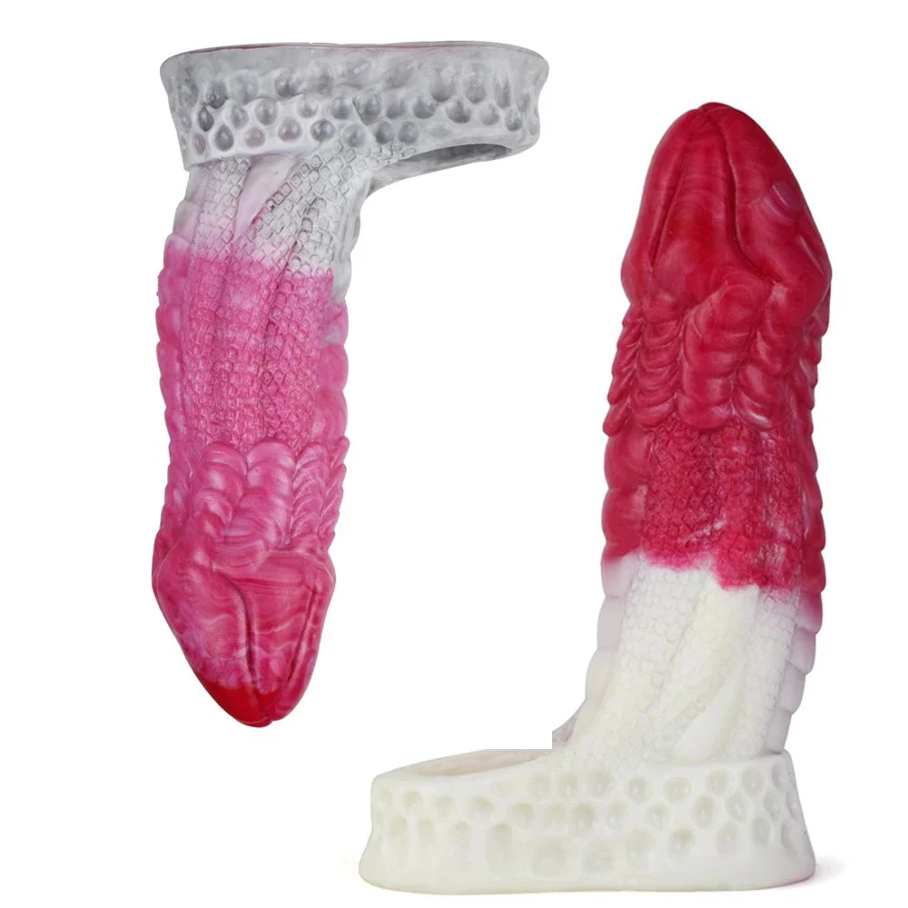 6.81 Inch Big Artificial Sex Toy Colorful Anal Plug Butt Plug Erotic Penis Silicone Sex Product for Women