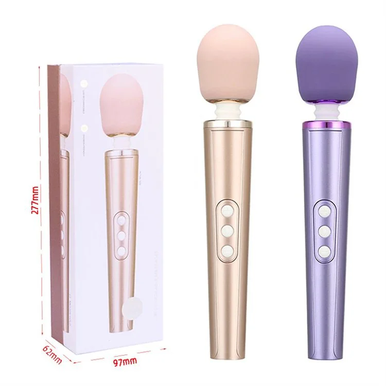 10 Speed Usb Charge Huge Av Wand Vibrators Full Body Massage Vibrator Sex Toys for Woman Microphone
