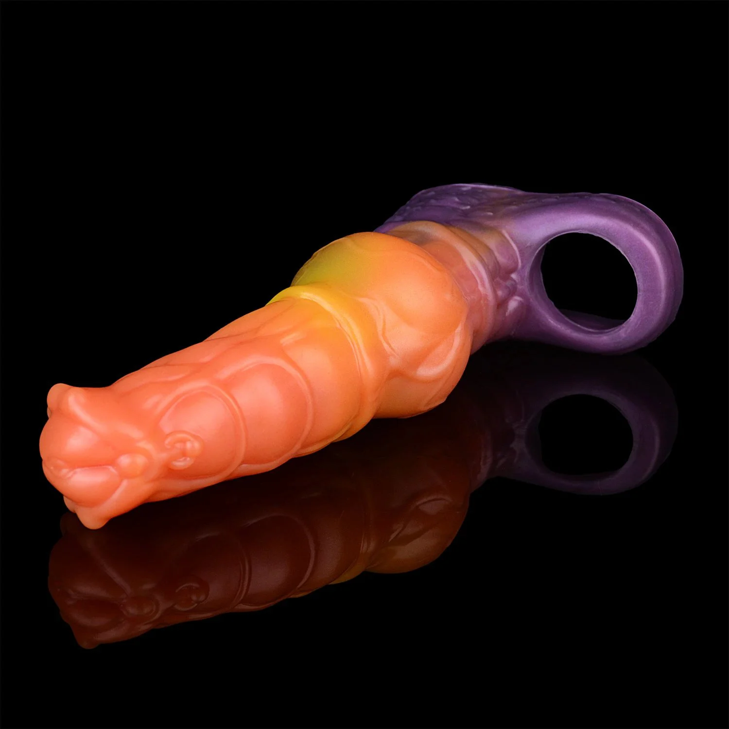 6.8-inch Male Enhancement Silicone Penis Sleeve Easy-to-wear Penis Extender for Men Suitable for 18+ Couples As an Adult Toy