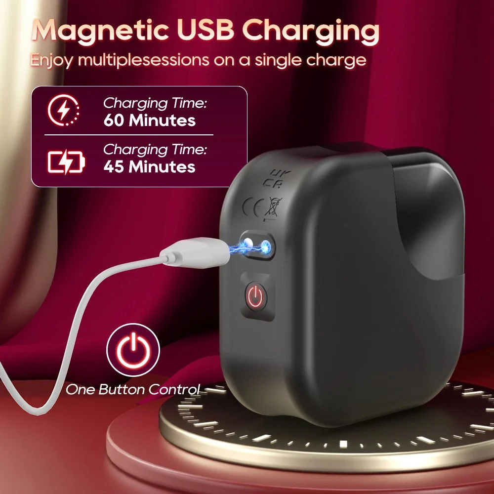 7 Frequency Cube Shaped Nipple Stimulation Breast Sucking Machine G Spot Sucking Vibrator Sex Toy Women