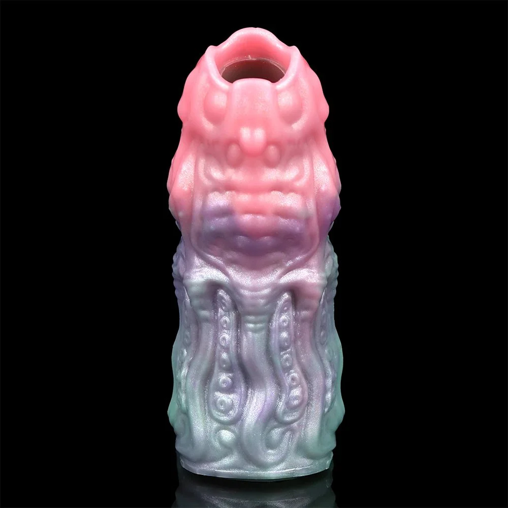 Abyssal Tendril Easy to Carry Penis Extender, Soft and Safe Silicone Material Suitable for Male Sex Toys