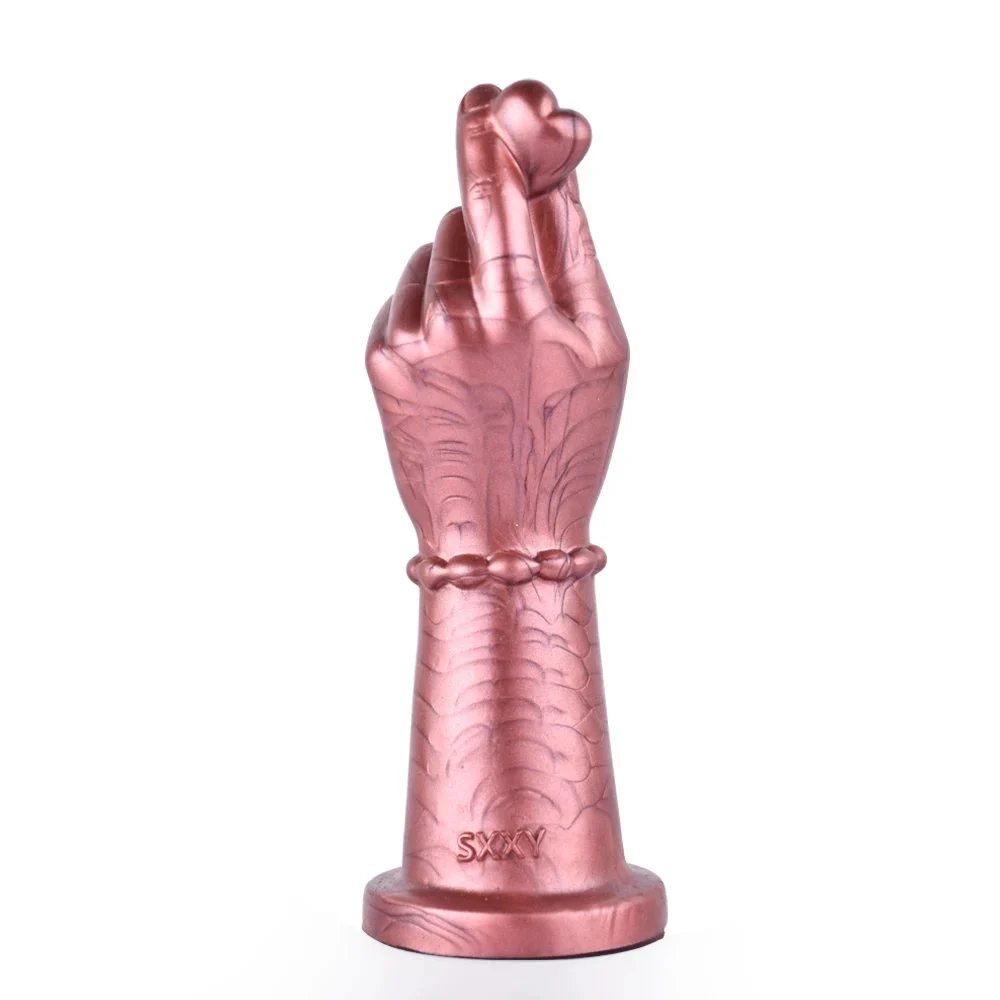 Anal Sexy Toy With Suction Cup Finger Silicone Dildo Sex Toy for Women Men