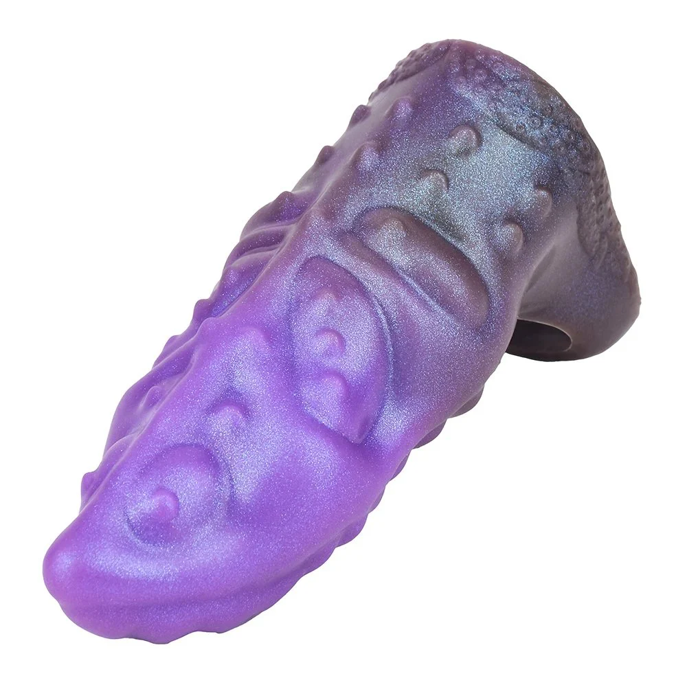 Abyssal Synapse Kythas Effective Male Penis Extension Dildo Condom, Safe Silicone Material Suitable for Adult Human Sex Toys