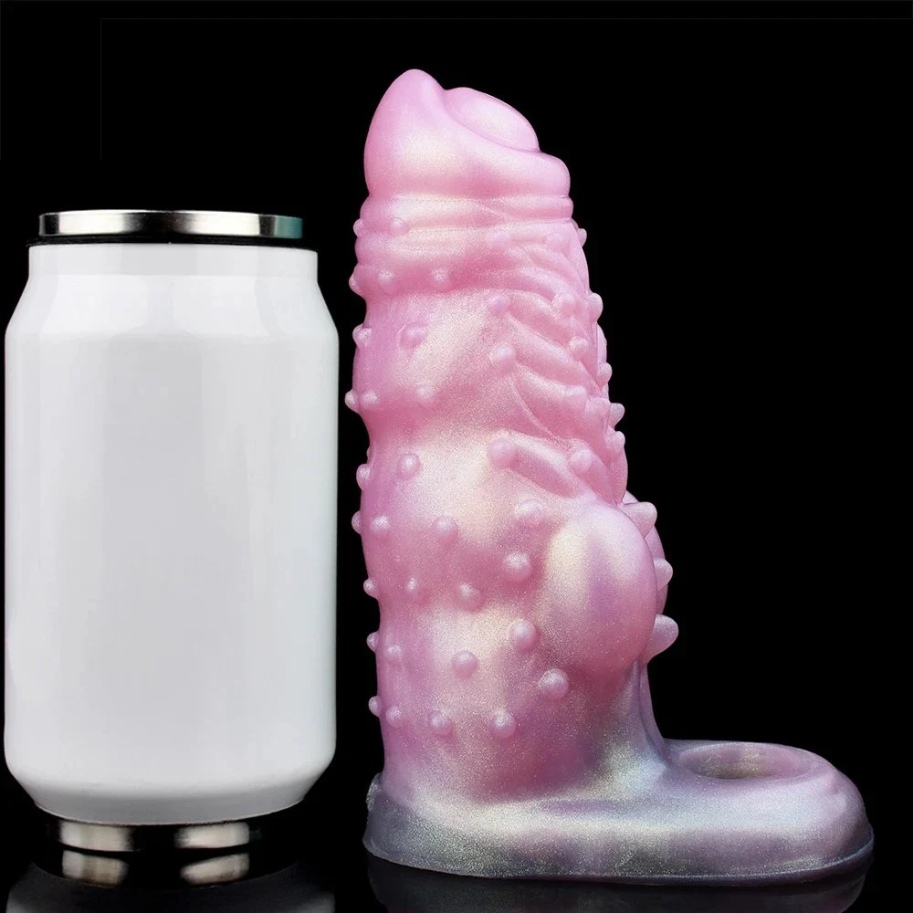 Cursed Wolf Penis Sleeve Extender Wolf Cock Sleeve Enlarger Male Length and Girth Extension Enhancer Animal Cock Sheath