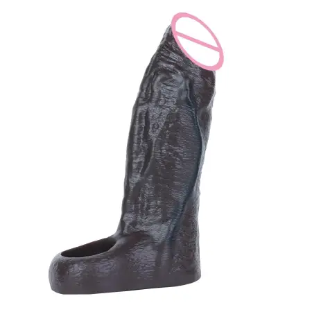 Double-Opening Male Penis Sleeve for Effective Enlargement and Lengthening Adult Silicone Toy Available