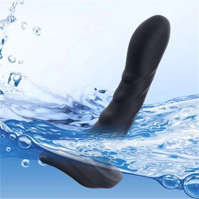 Adult Male Sex Toys 10 Frequency Vibrating Prostate Massage Silicone G Spot Stimulating Butt Plug for Male and Female