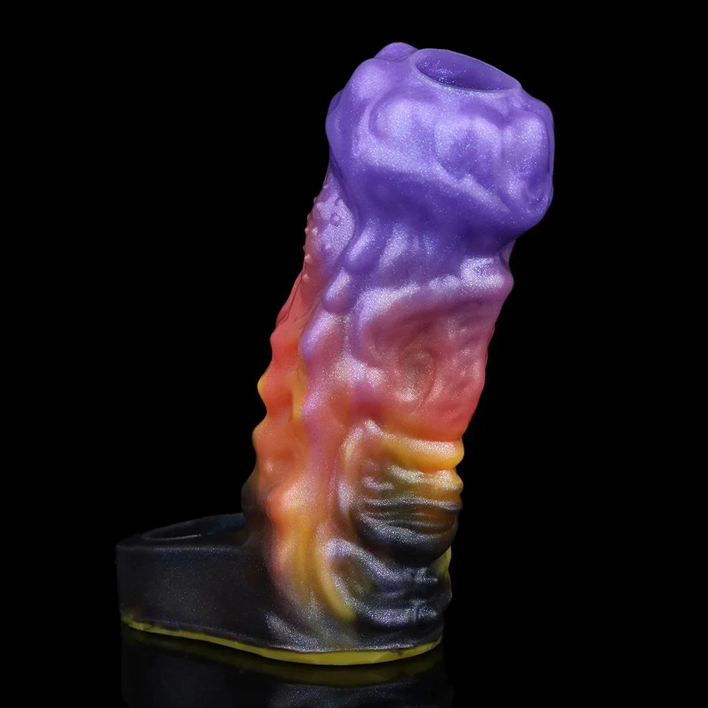 Allure Blaze Fantasy Monster Series Dildo Sleeve Safe Silicone Material Open Design Easy to Wear Male Penis Extender