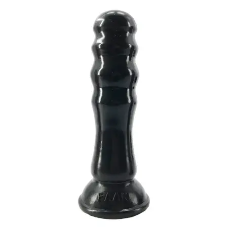 20.5cm 8 Thick 5cm Wave Shape Silicone Bamboo Dildo Huge Silicone Anal Butt Plug Black Boys Sex Toys for Anal Sex