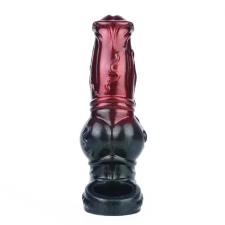 Black Samurai Closed-end Penis Sleeve Penis Enlargement Fantasy Monster Penis Sleeve Male Soft Dildo Sleeve Extender Toys