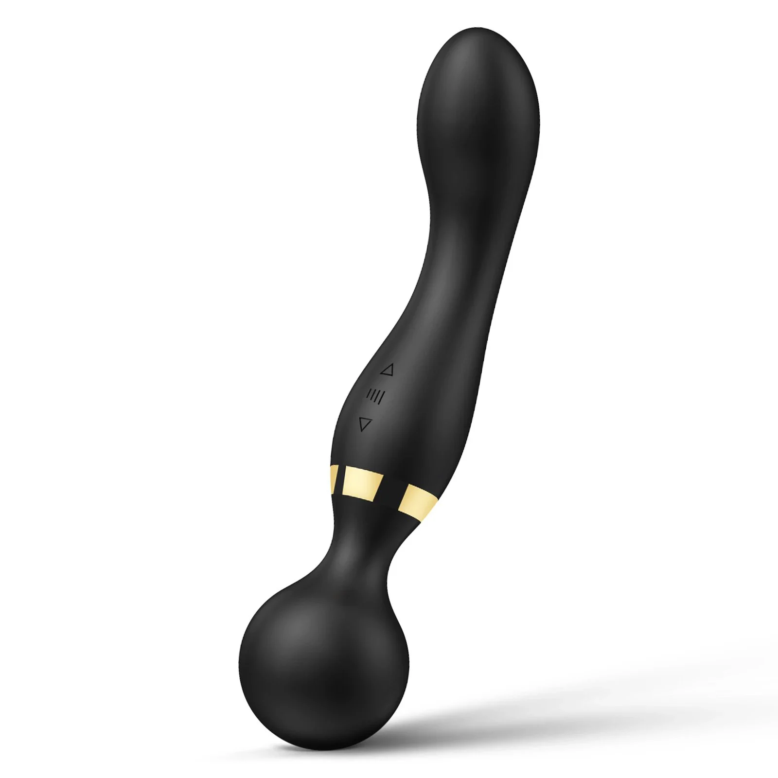 20-Speed G-Spot Vibrator Dildo Soft Silicone Mini Adult Sex Toys Strong Double Ended AV Massage Wand for Women 10 Speeds