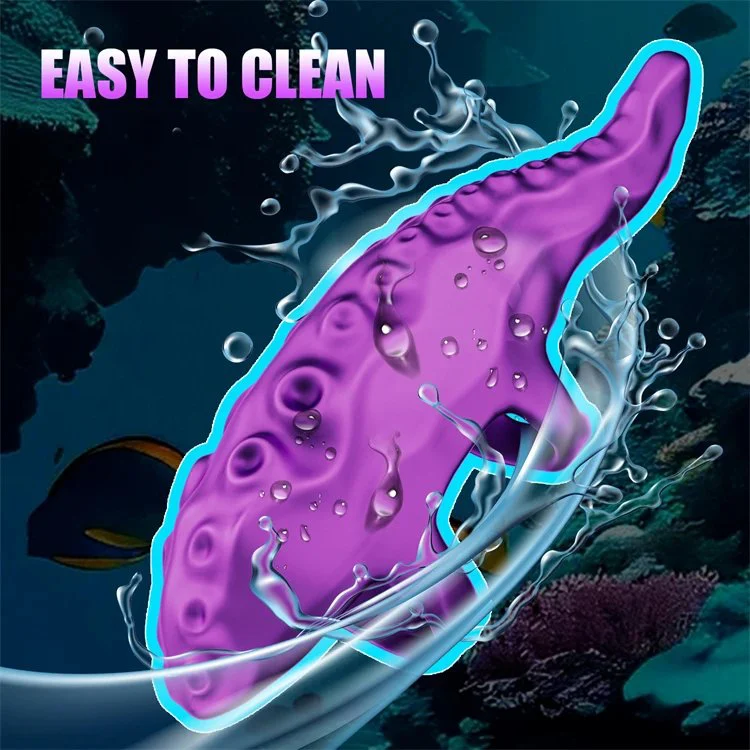 9 Frequency Clitoral G-Spot Nipple Stimulator Octopus Finger AV Vibrator Sex Toy for Woman Masturbation