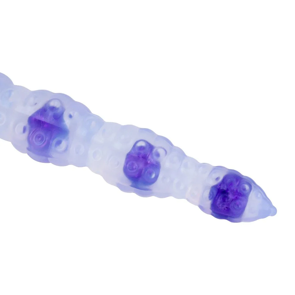 18.8in Silicone Transparent Super Long Anal Beaded Dildo Long Anal Erotic Toy Adult Sex Toys for Women Men Gay Prstate Massage